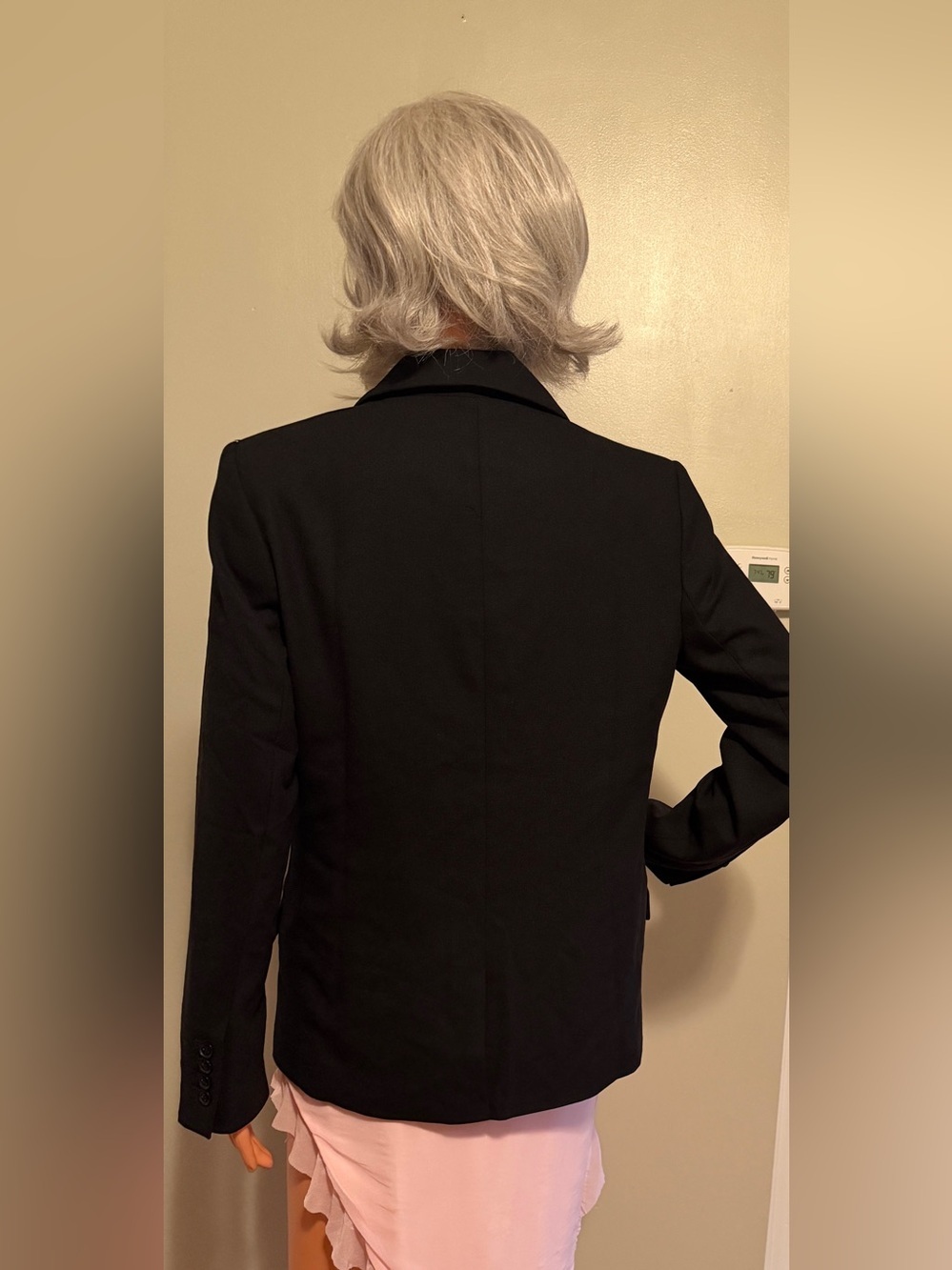 Banana Republic Black Double-Breasted Blazer - Picture 6 of 17